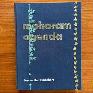 Maharam Agenda Embroidered Paperback Book by Lars Muller Publishers
